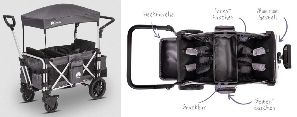 elvent Familystar Bollwerwagen